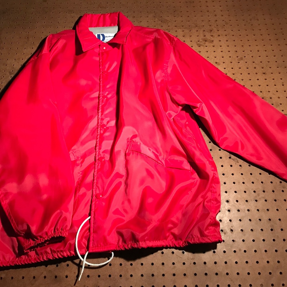 Vintage 80’s NOS paddock jacket Dunbrook PLA-JAC size xl racing
